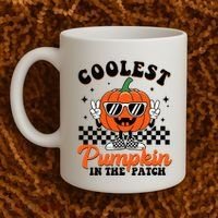 Halloween Coolest Pumpkin In The Patch Coffee Mug thumb 2
