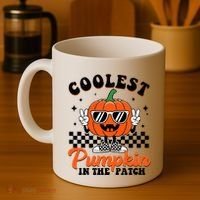 Halloween Coolest Pumpkin In The Patch Coffee Mug thumb 4