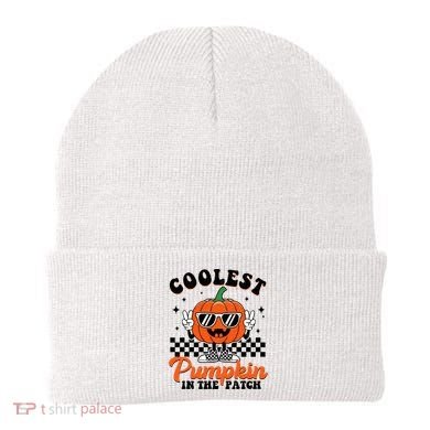 Halloween Coolest Pumpkin In The Patch Beanie