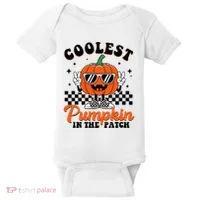 Halloween Coolest Pumpkin In The Patch Baby Bodysuit thumb 0