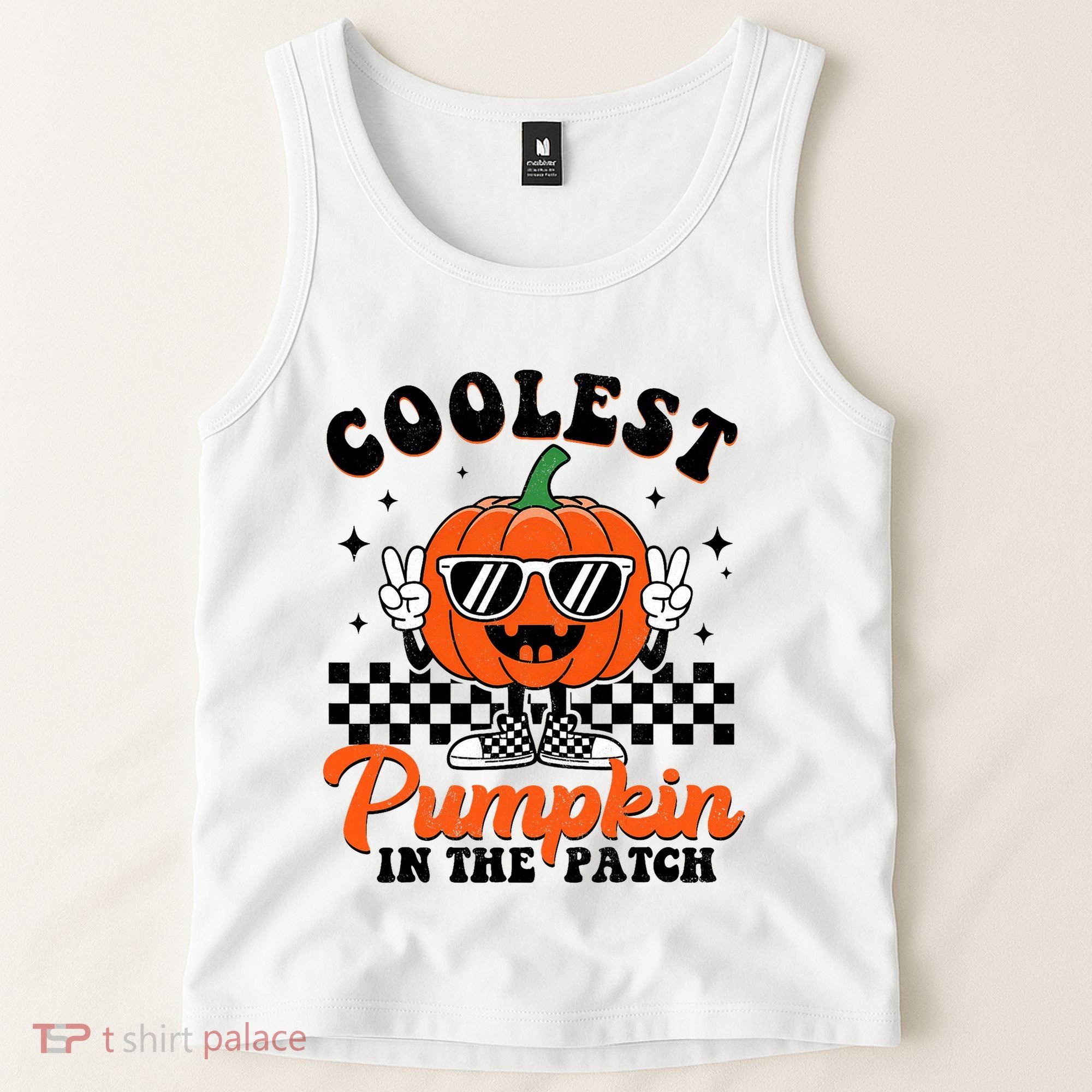 Halloween Coolest Pumpkin In The Patch Tank Top