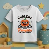 Halloween Coolest Pumpkin In The Patch Toddler T-Shirt thumb 3