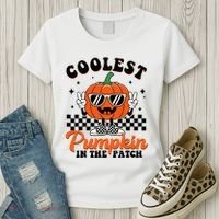 Halloween Coolest Pumpkin In The Patch Women's T-Shirt thumb 3
