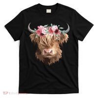 Highland Cow Painting T-Shirt thumb 0