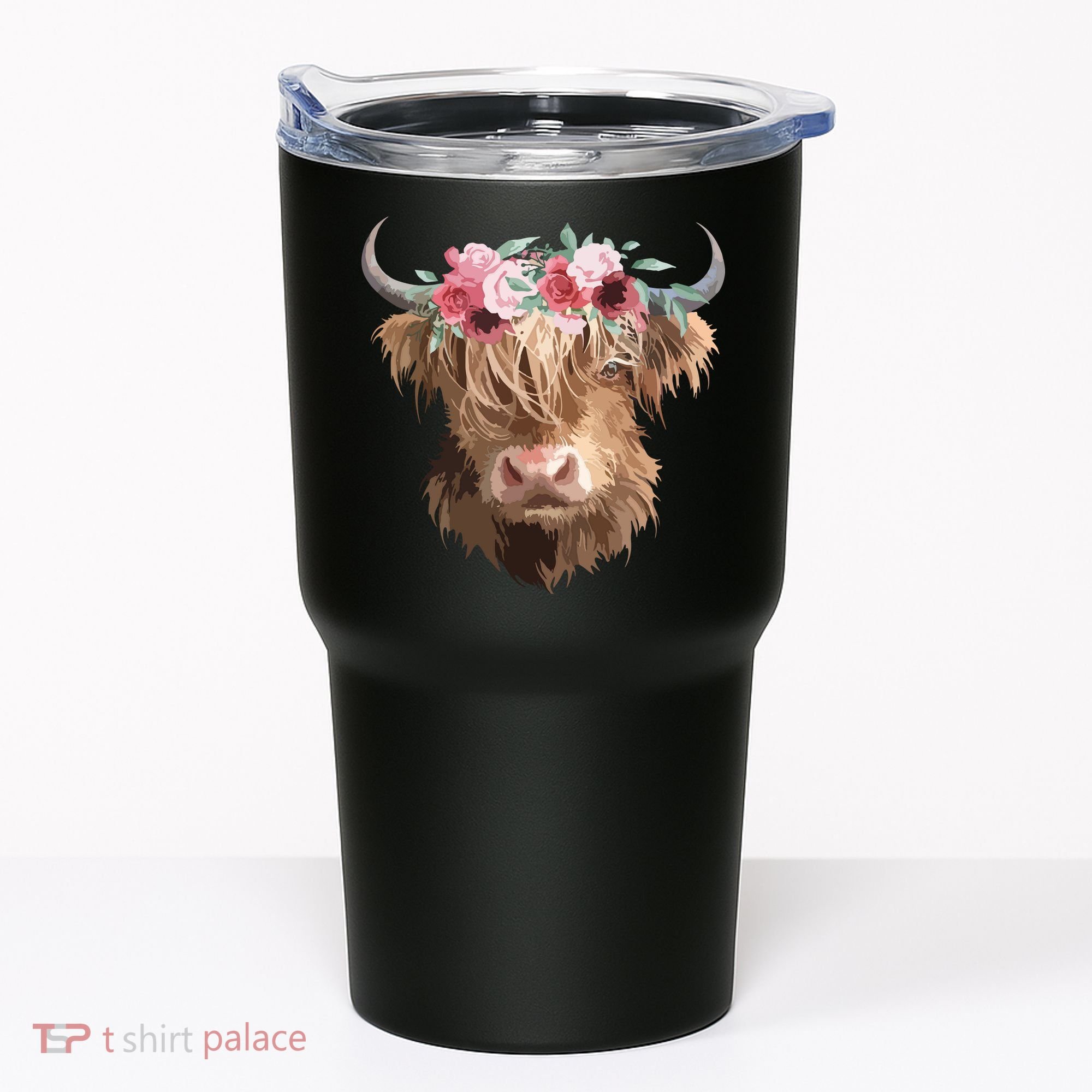 Highland Cow Painting Tumbler