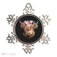 Highland Cow Painting Ornament thumb 0