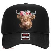 Highland Cow Painting Hat thumb 0