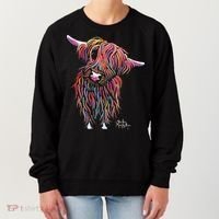 HiGHLaND CoW PRiNT ANiMaL PRiNT BoLLY Women's Sweatshirt thumb 0