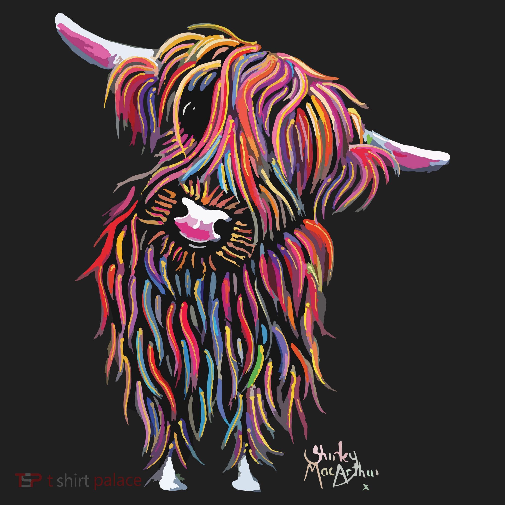 HiGHLaND CoW PRiNT ANiMaL PRiNT BoLLY Tumbler