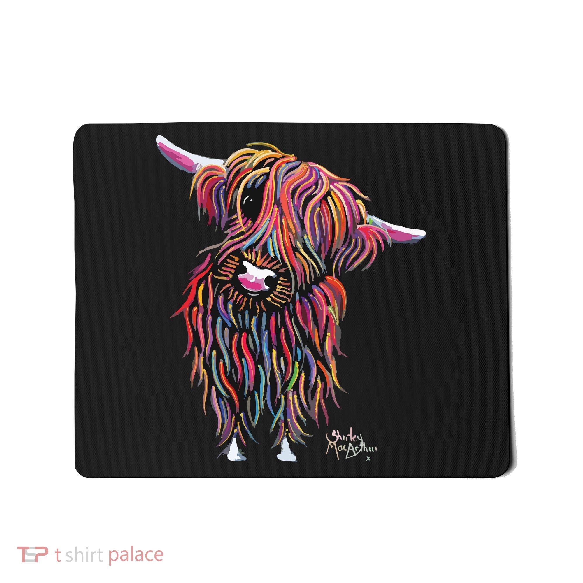 HiGHLaND CoW PRiNT ANiMaL PRiNT BoLLY Mousepad