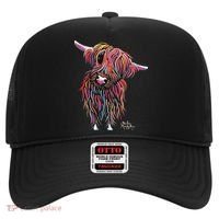 HiGHLaND CoW PRiNT ANiMaL PRiNT BoLLY Hat thumb 0