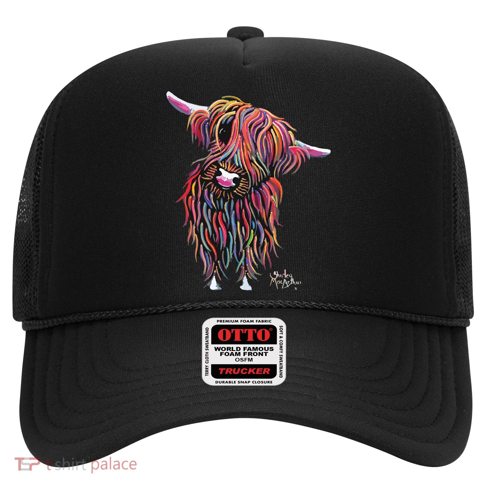 HiGHLaND CoW PRiNT ANiMaL PRiNT BoLLY Hat