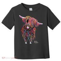 HiGHLaND CoW PRiNT ANiMaL PRiNT BoLLY Toddler T-Shirt thumb 0