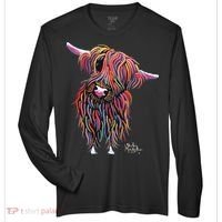 HiGHLaND CoW PRiNT ANiMaL PRiNT BoLLY Zone Performance Long-Sleeve T-Shirt thumb 0