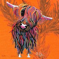 HiGHLaND CoW PRiNT ANiMaL PRiNT BoLLY Kati Licensed 12" Camo Cuffed Beanie thumb 2