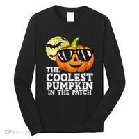 Halloween Coolest Pumpkin In The Patch Long Sleeve Shirt thumb 0
