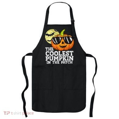 Halloween Coolest Pumpkin In The Patch Apron