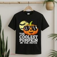 Halloween Coolest Pumpkin In The Patch T-Shirt thumb 2