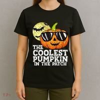 Halloween Coolest Pumpkin In The Patch T-Shirt thumb 4