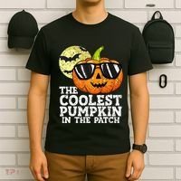 Halloween Coolest Pumpkin In The Patch T-Shirt thumb 6