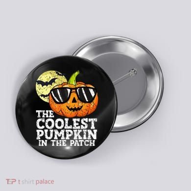 Halloween Coolest Pumpkin In The Patch Button