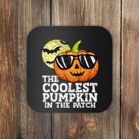 Halloween Coolest Pumpkin In The Patch Coaster thumb 0