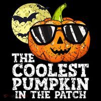 Halloween Coolest Pumpkin In The Patch Women's Hoodie thumb 2
