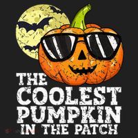 Halloween Coolest Pumpkin In The Patch Tumbler thumb 3