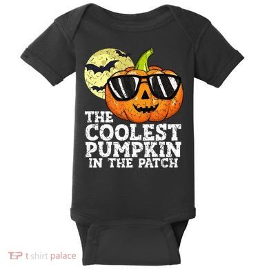 Halloween Coolest Pumpkin In The Patch Baby Bodysuit
