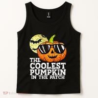 Halloween Coolest Pumpkin In The Patch Tank Top thumb 2
