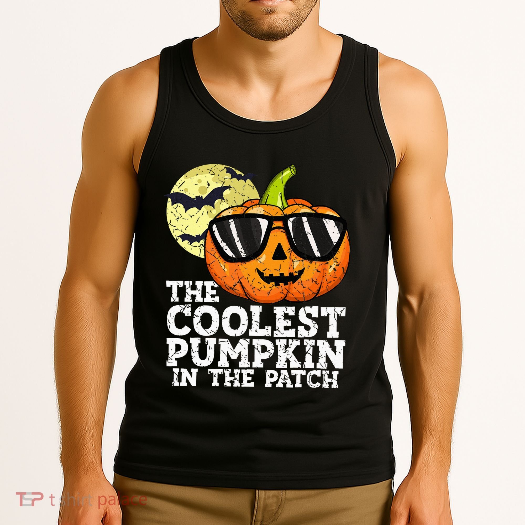 Halloween Coolest Pumpkin In The Patch Tank Top