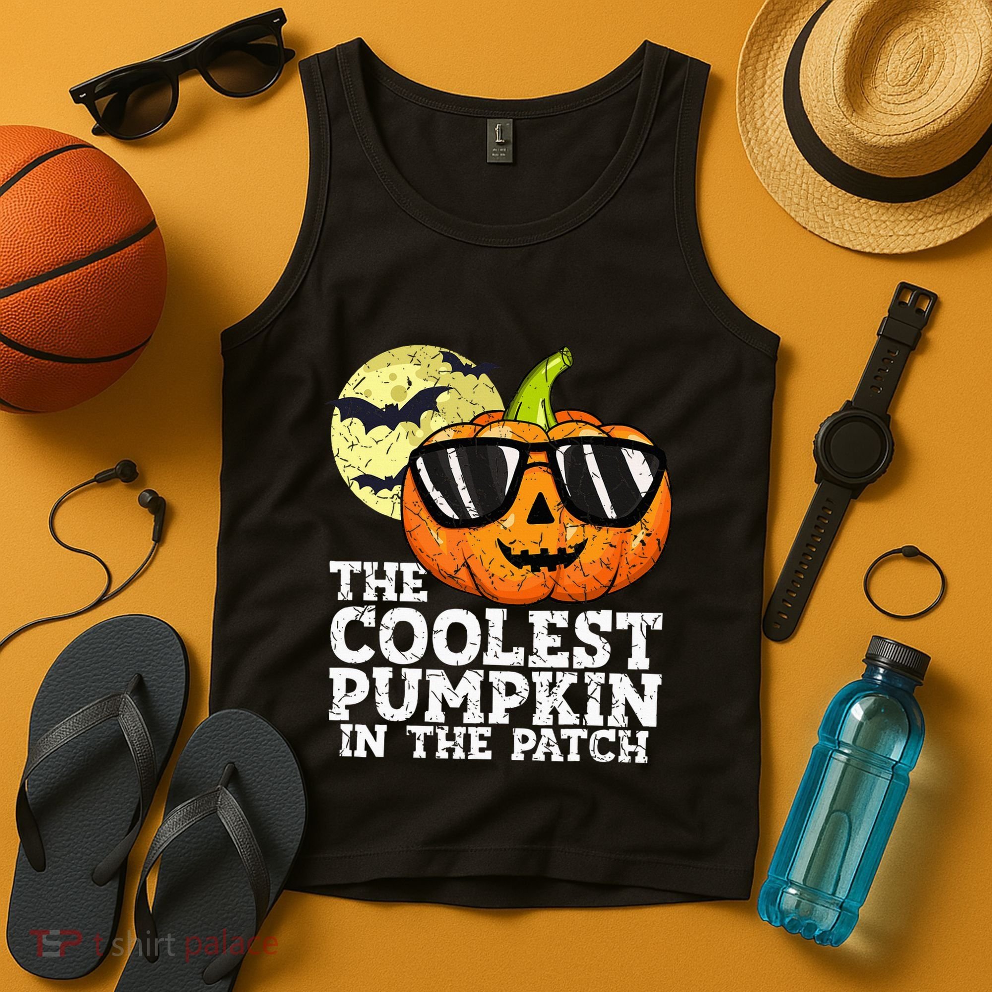 Halloween Coolest Pumpkin In The Patch Tank Top