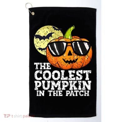Halloween Coolest Pumpkin In The Patch Golf Towel