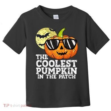 Halloween Coolest Pumpkin In The Patch Toddler T-Shirt