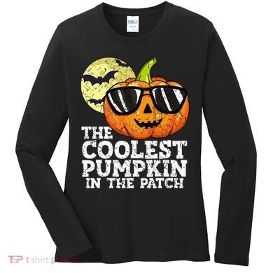 Halloween Coolest Pumpkin In The Patch Women's Long Sleeve Shirt