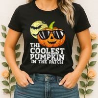 Halloween Coolest Pumpkin In The Patch Women's T-Shirt thumb 2