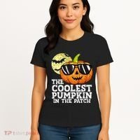 Halloween Coolest Pumpkin In The Patch Women's T-Shirt thumb 4