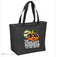 Halloween Coolest Pumpkin In The Patch Tote Bag thumb 2