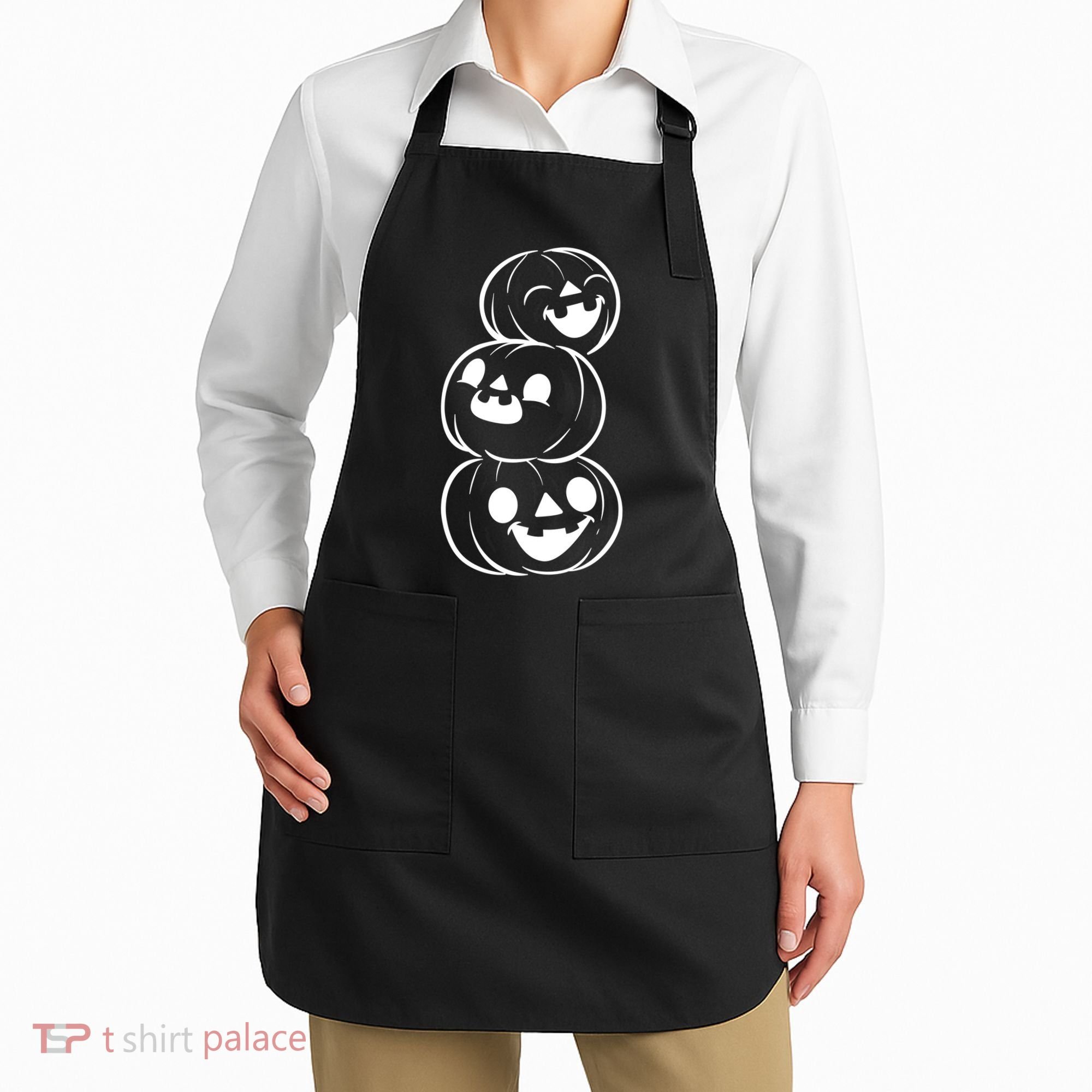 Halloween Cute Pumpkins Apron