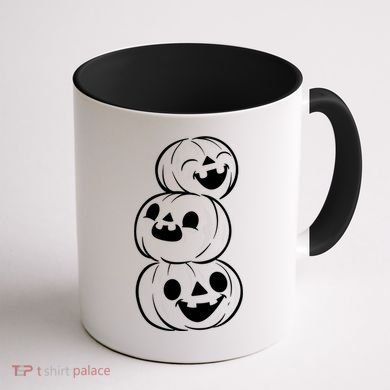 Halloween Cute Pumpkins Coffee Mug back