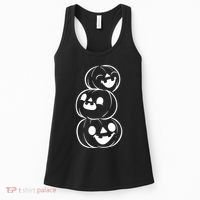 Halloween Cute Pumpkins Women's Tank Top thumb 0