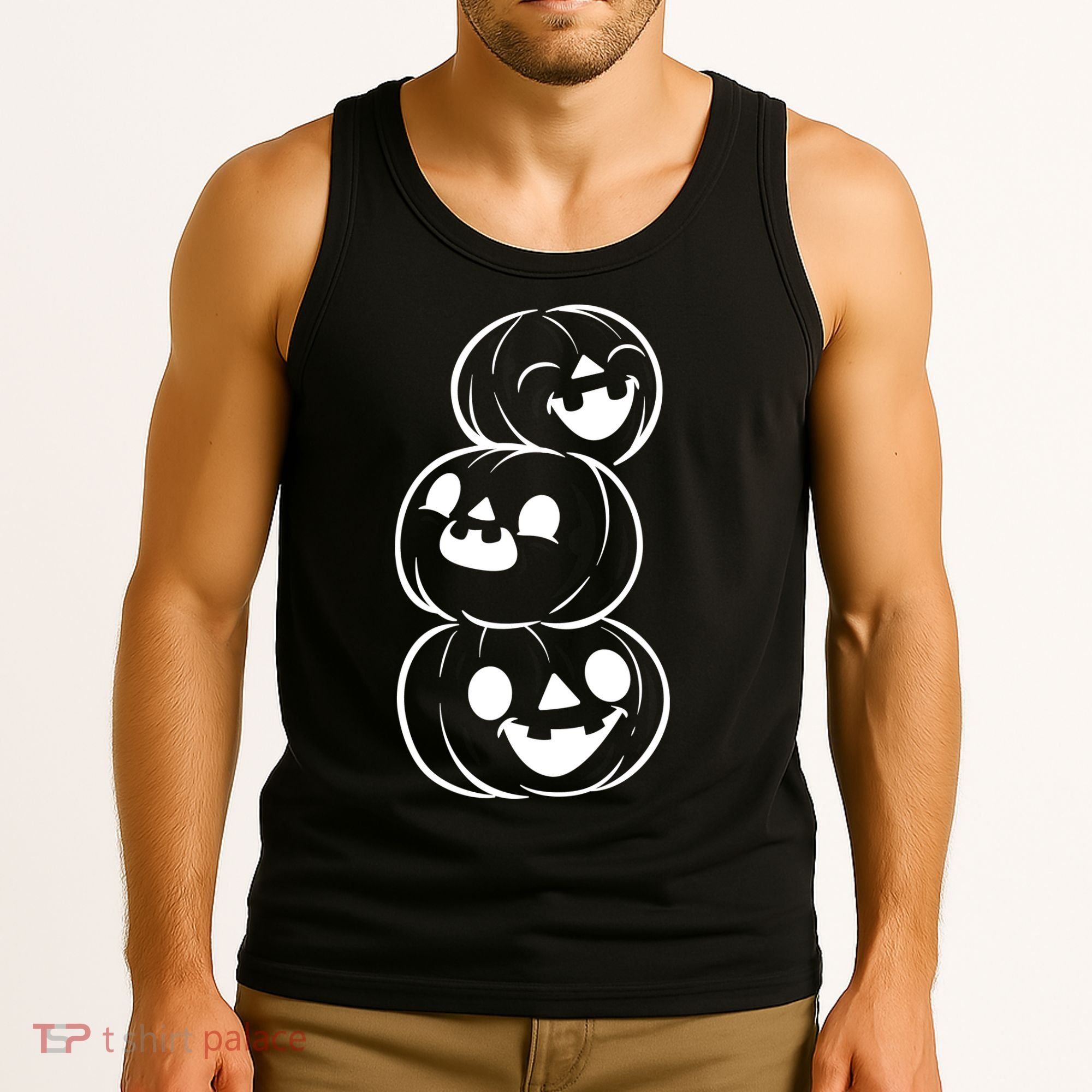 Halloween Cute Pumpkins Tank Top