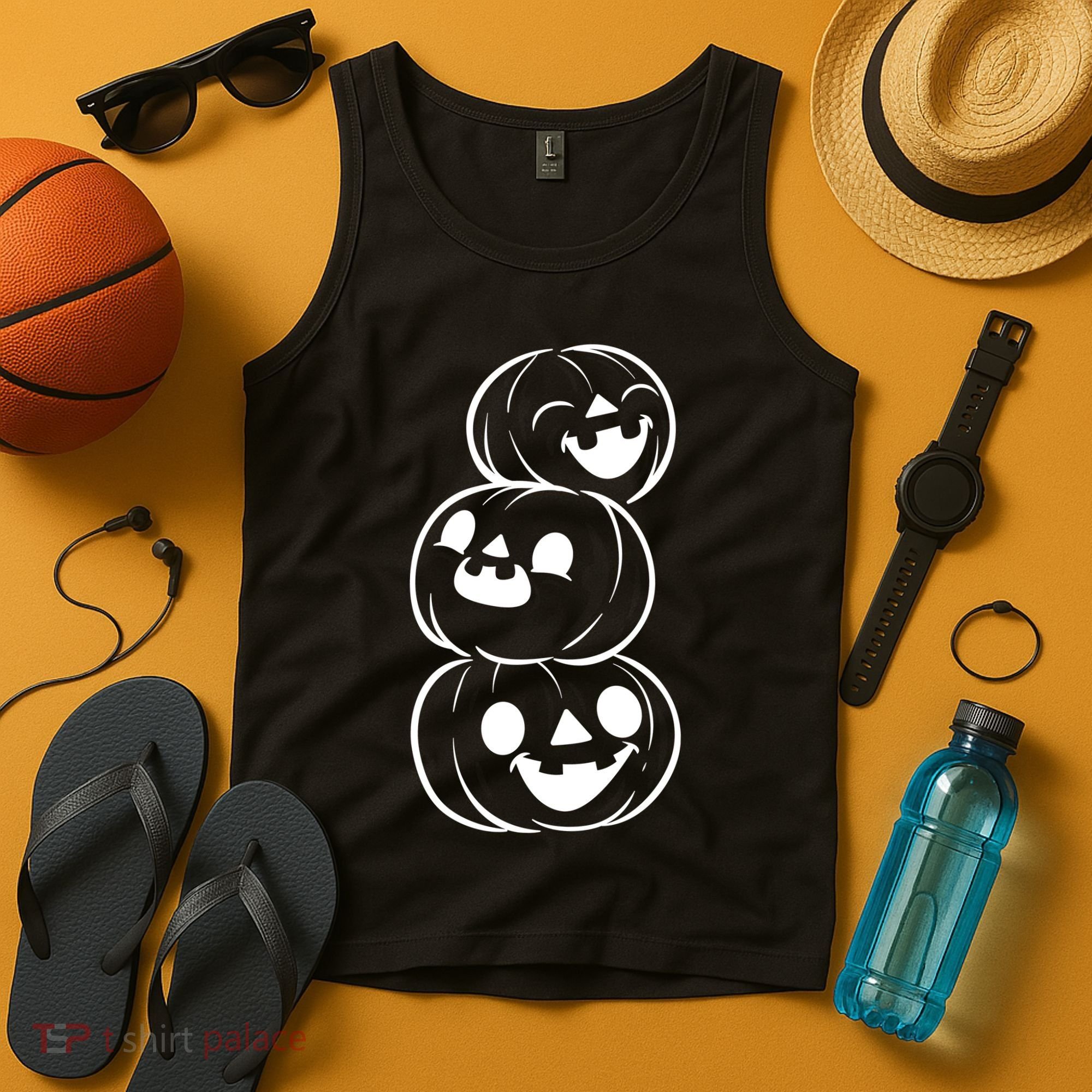 Halloween Cute Pumpkins Tank Top