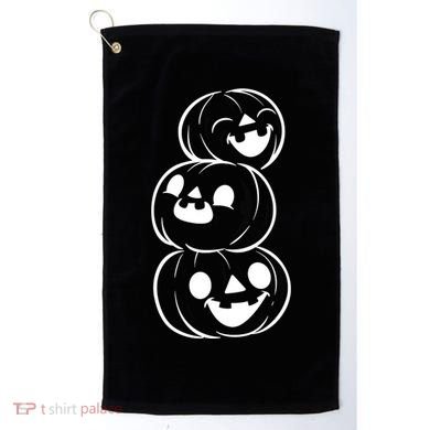 Halloween Cute Pumpkins Golf Towel