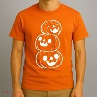 Halloween Cute Pumpkins T-Shirt thumb 3