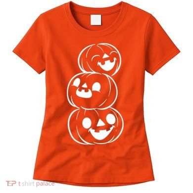 Halloween Cute Pumpkins Women's T-Shirt