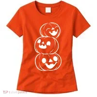 Halloween Cute Pumpkins Women's T-Shirt thumb 0