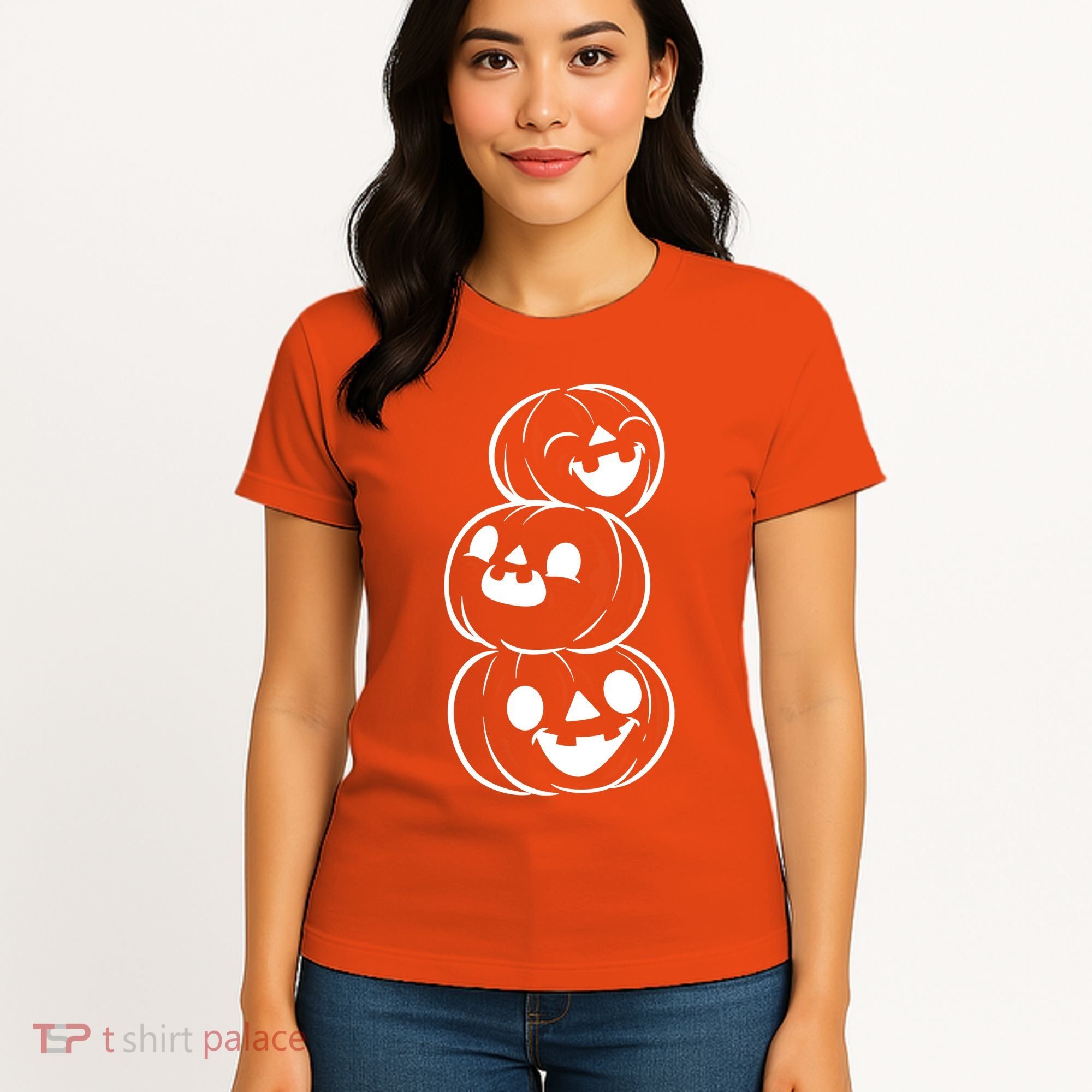 Halloween Cute Pumpkins Women's T-Shirt