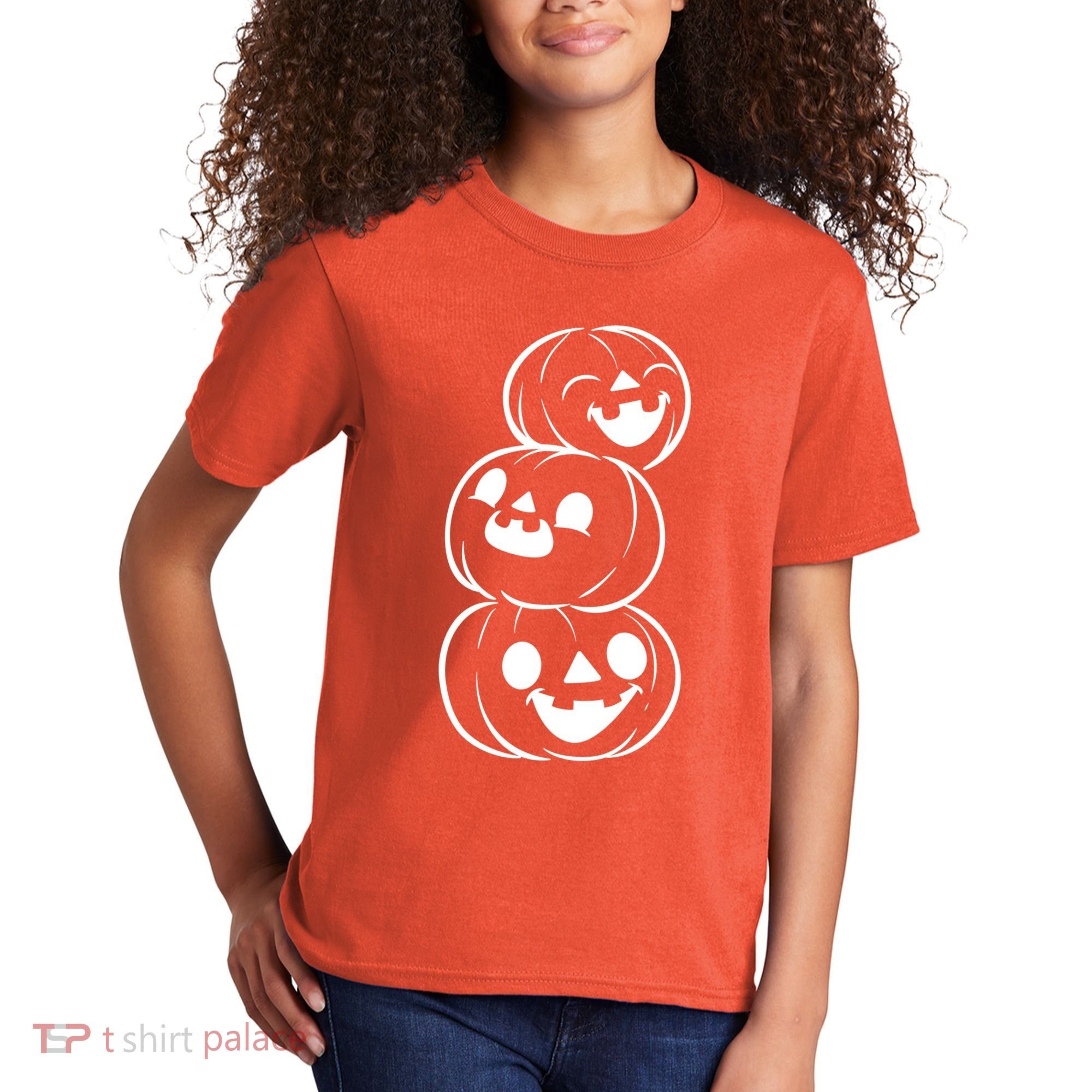 Halloween Cute Pumpkins Kids T-Shirt
