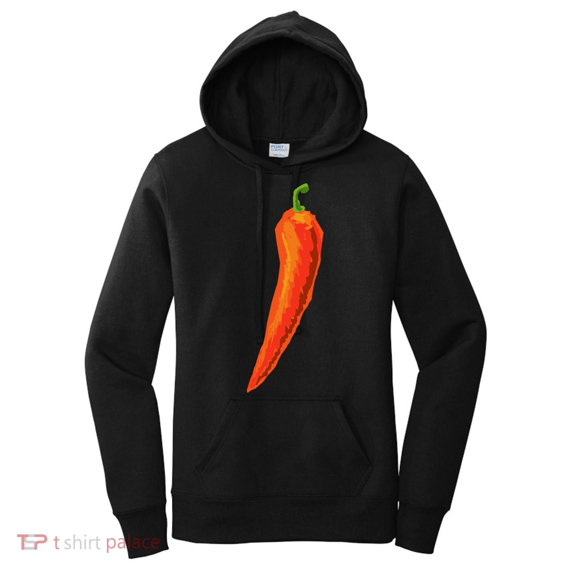 Hot Chili Pepper Funny Gift For Spicy Food Lover Gift Women's Hoodie
